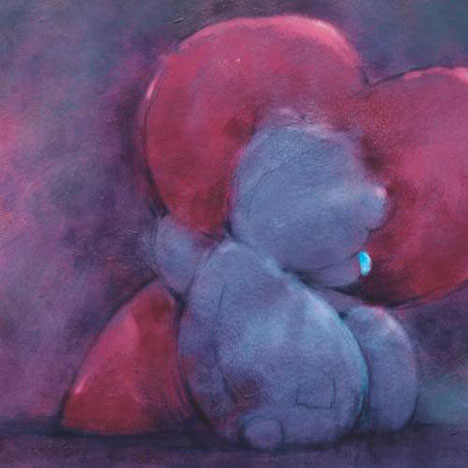 Tatty Teddy with Heart Me to You Bear Card £2.49